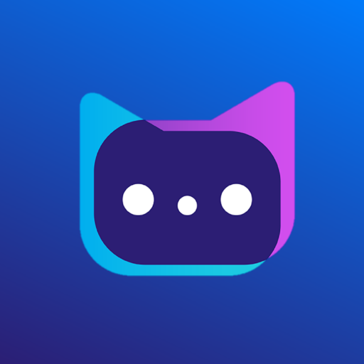 Anime cat icon for an app