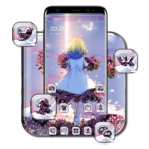Soft Anime Inspired Widgets  Iphone app layout Iphone wallpaper app  Iphone organization